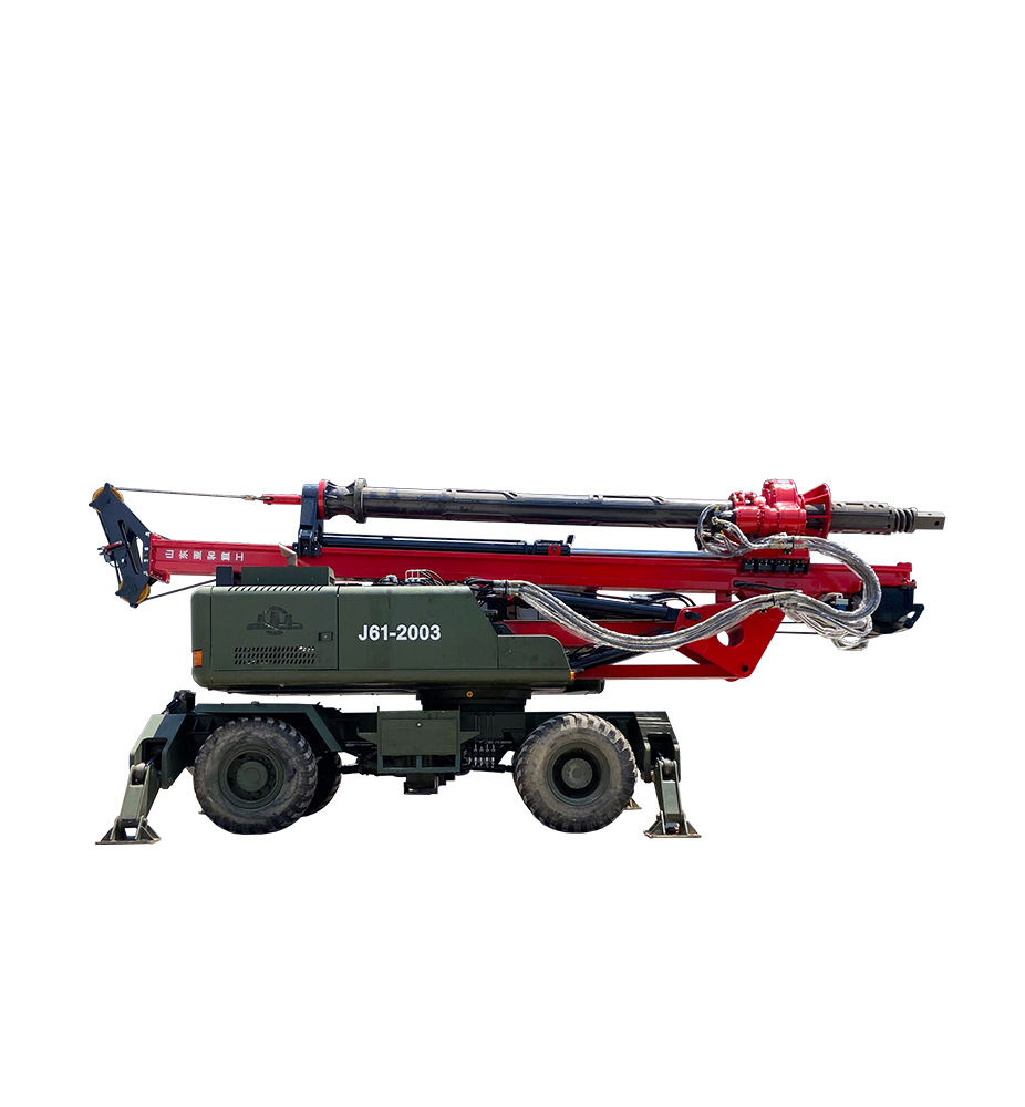 詹陽(yáng)輪式挖掘機(jī)升級(jí)旋挖鉆機(jī)